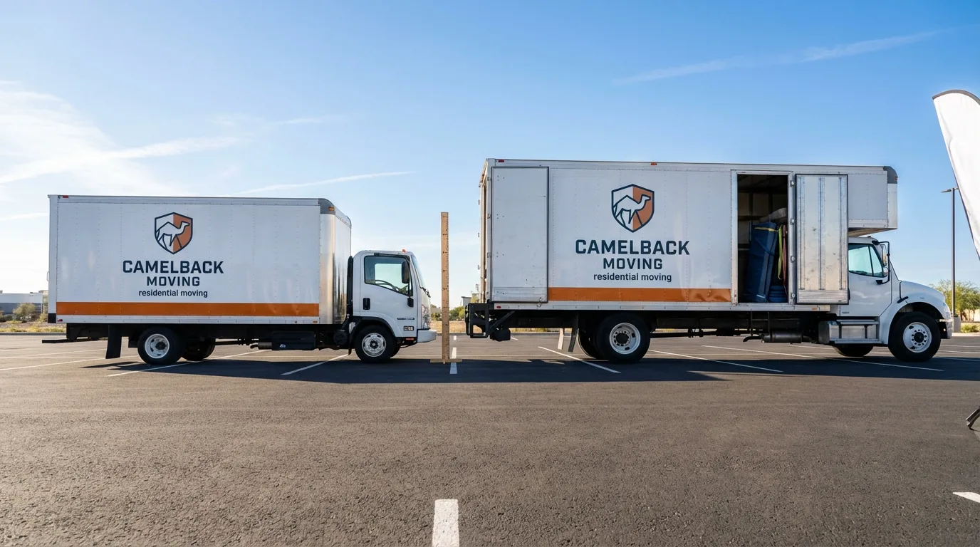 Moving truck size capacity guide in Saint Michaels